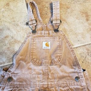 Carhartt kids overalls size 6